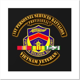 1st Personnel Services Battalion SVC Ribbon Posters and Art